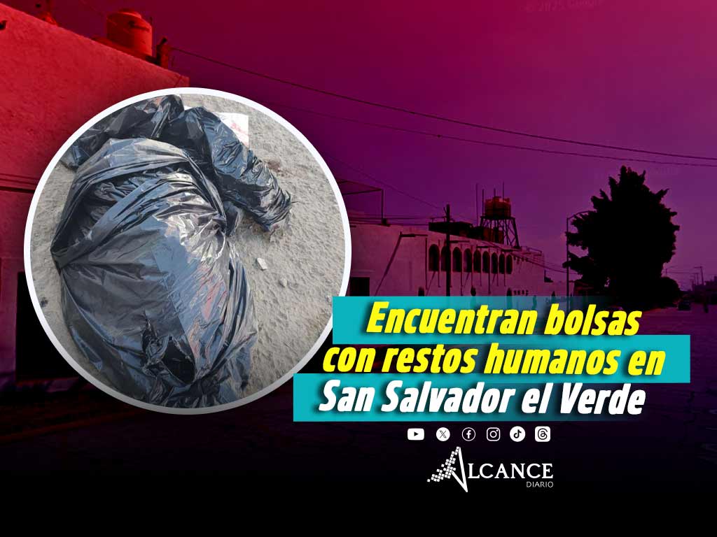 Encuentran persona en bolsas negras en San Salvador El Verde