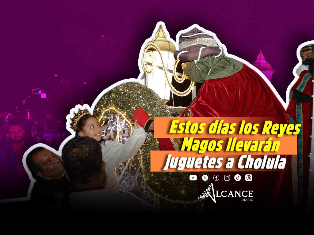 Con “Caravana de la Transformación”, los Reyes Magos llevarán juguetes a San Pedro Cholula