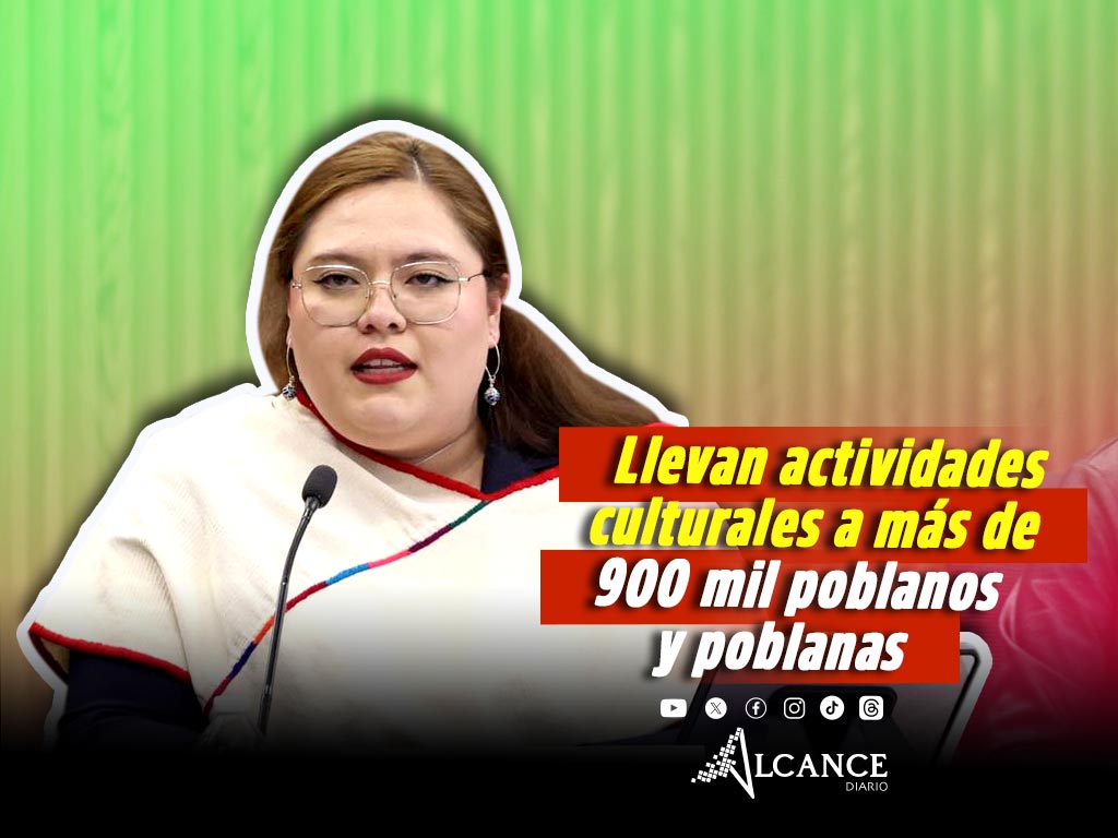 Comparece Alejandra Pacheco Mex; destaca casi 11 mil actividades culturales en Puebla