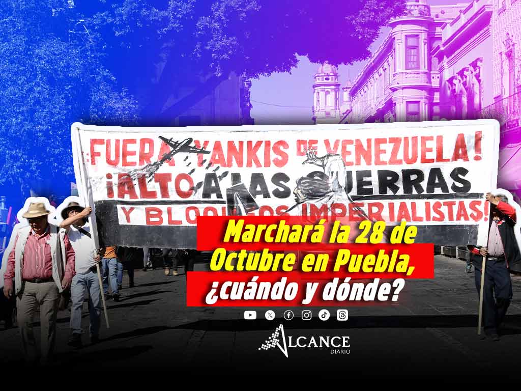 ¡Aguas! Esta semana la UPVA 28 de octubre marchará en Puebla en solidaridad con Venezuela