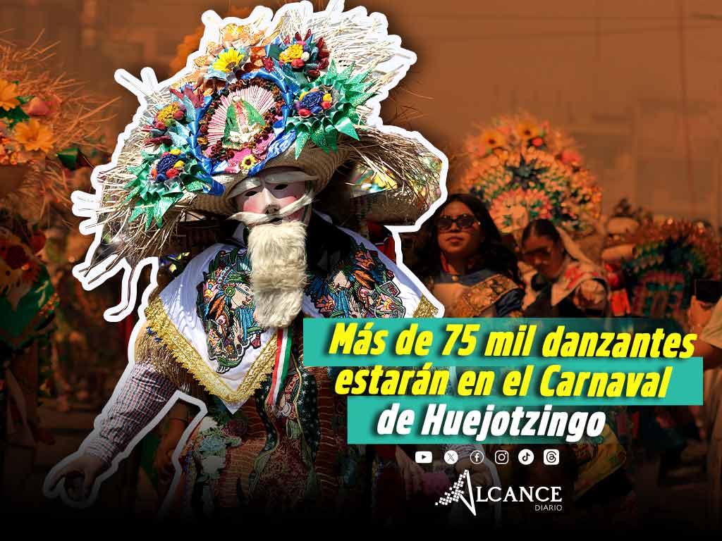 Carnaval de Huejotzingo: participarán más de 75 mil danzantes 