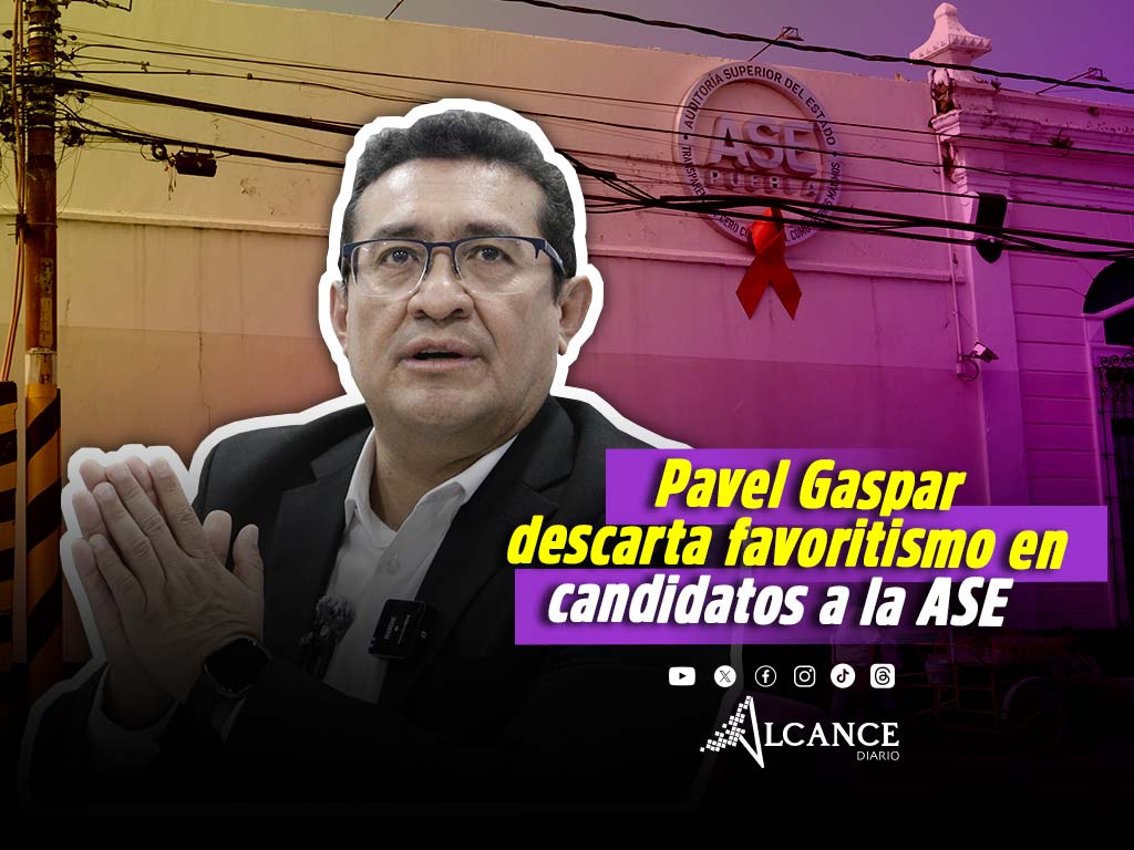 Se elegirá al perfil más honesto: Pavel Gaspar descarta dados cargados por candidatos a la ASE Puebla 