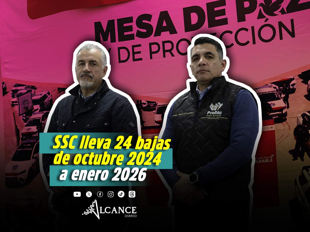 SSC registra 24 bajas en lo que va de la actual administración