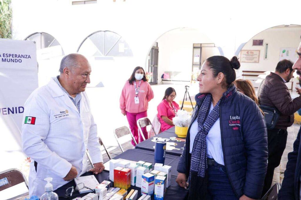 Con jornada de salud, buscan prevenir enfermedades crónico-degenerativas en San Rafael Comac