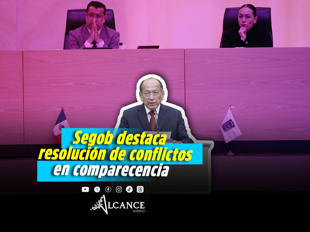 Actuamos con firmeza y sin omisiones: Samuel Aguilar en comparecencia de Segob en el Congreso