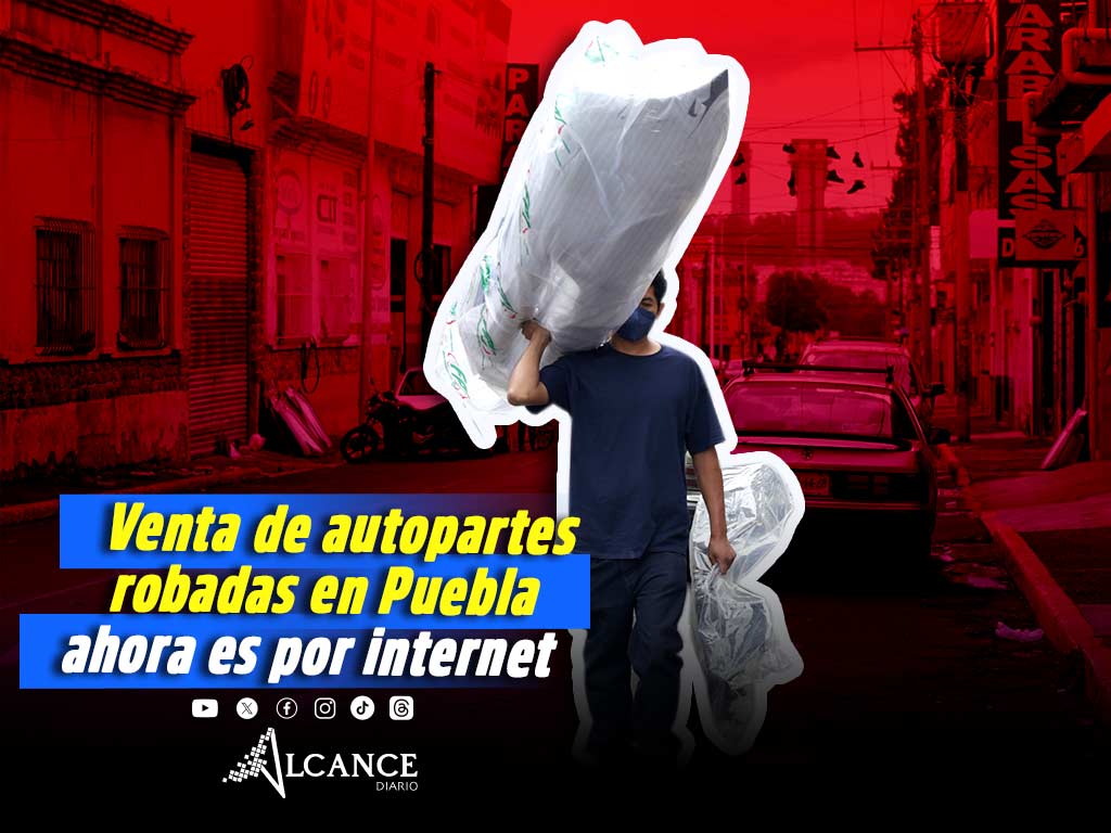 La 46 Poniente, punto de encuentro para la entrega de autopartes ilícitas vendidas en redes sociales