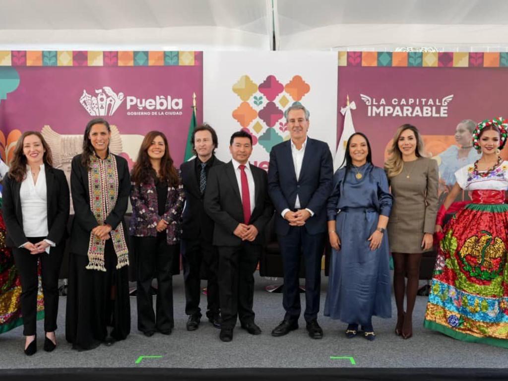 Distinguen a Puebla capital como Capital Americana de la Cultura 2026