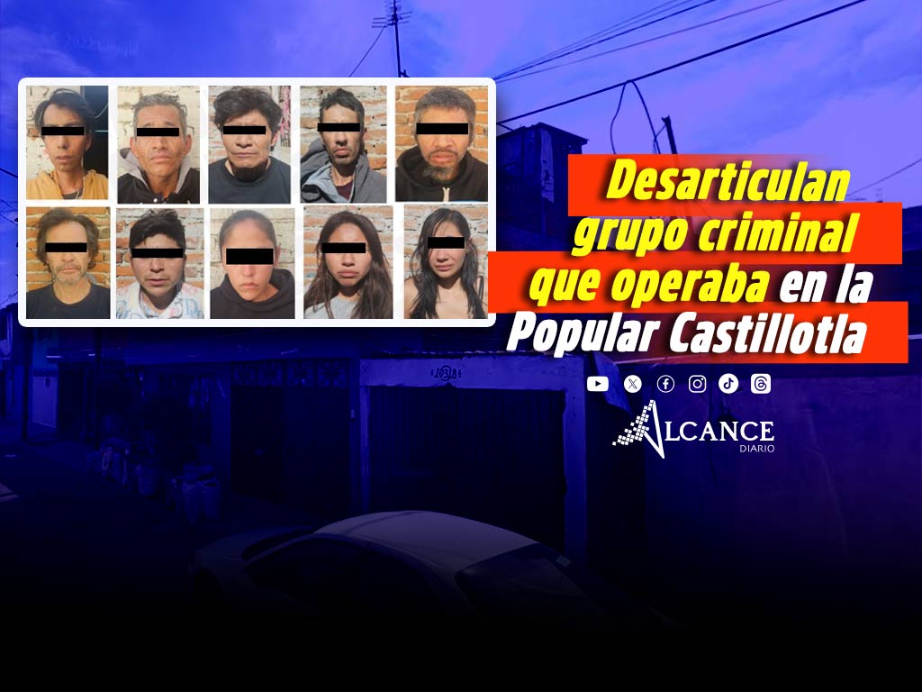 Cae banda al sur de Puebla que se dedicaba a asaltar y al narcomenudeo