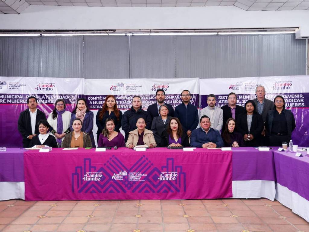 Consolidan acciones a favor de la igualdad y el desarrollo de las mujeres en San Andrés Cholula