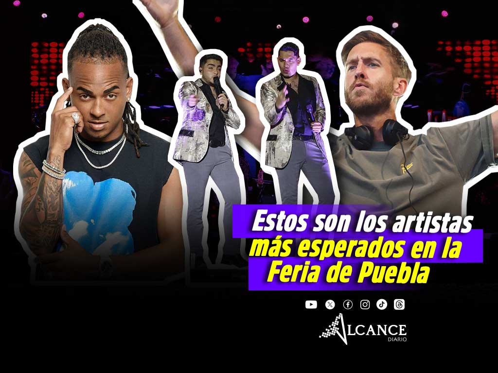 Ozuna, Calvin Harris y La Arrolladora, entre los más esperados por fans para la Feria de Puebla 2026