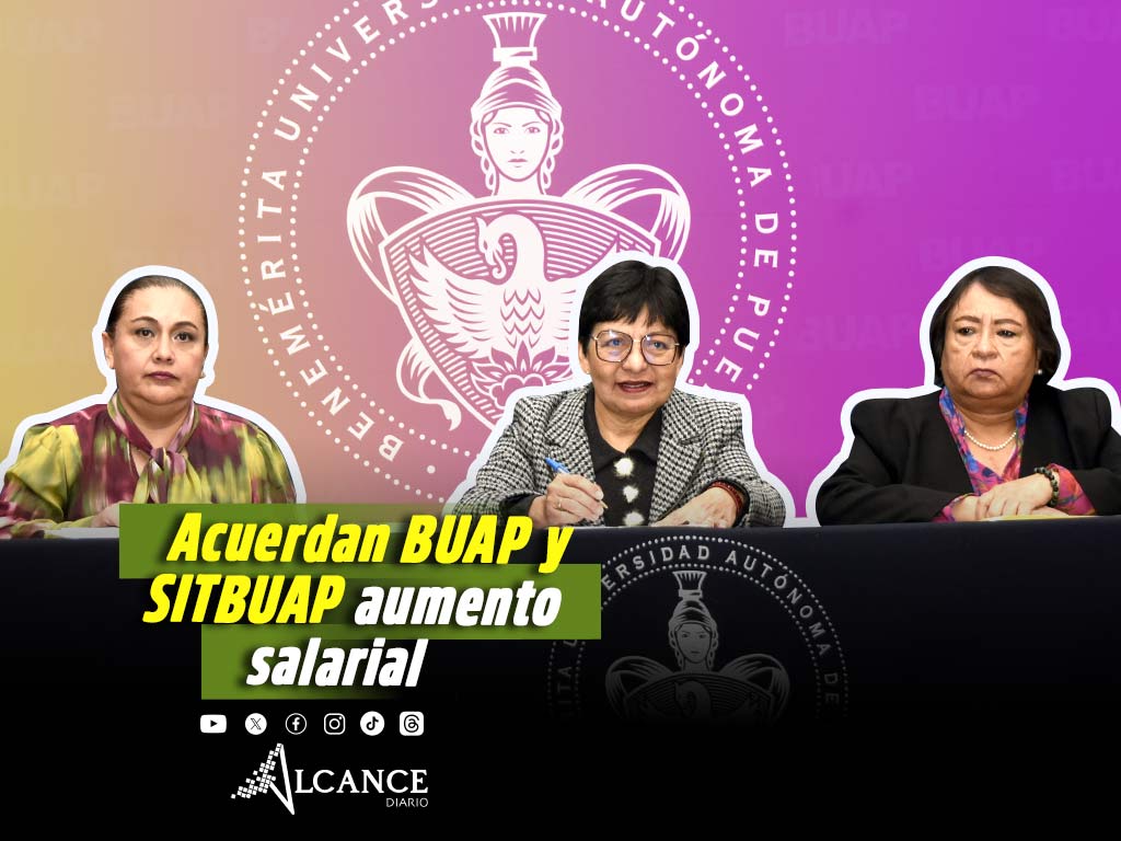 BUAP firma convenio con SITBUAP para el incremento del 4% directo al salario