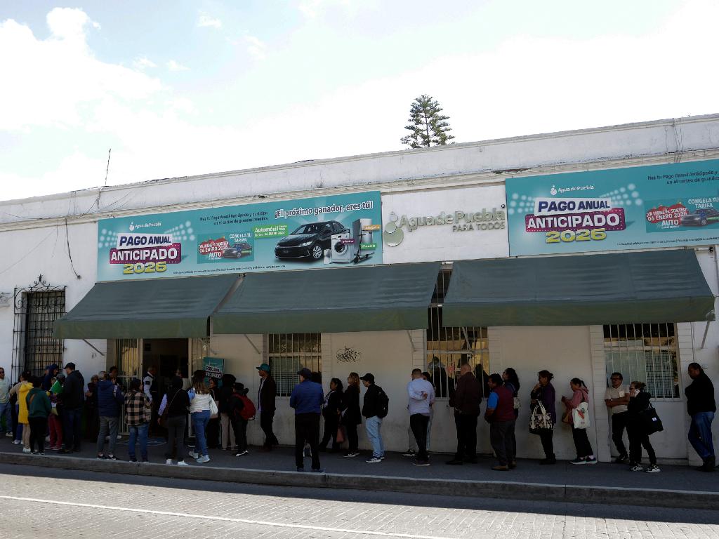 Mantiene Agua de Puebla el Pago Anual Anticipado con tarifas actuales congeladas para todo 2026
