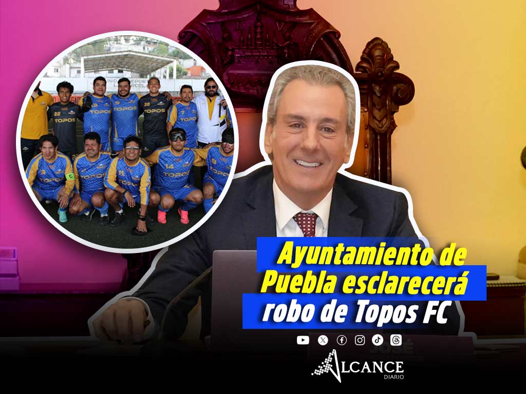 Ayuntamiento de Puebla refrenda apoyo para esclarecer robo en instalaciones de Topos FC Puebla
