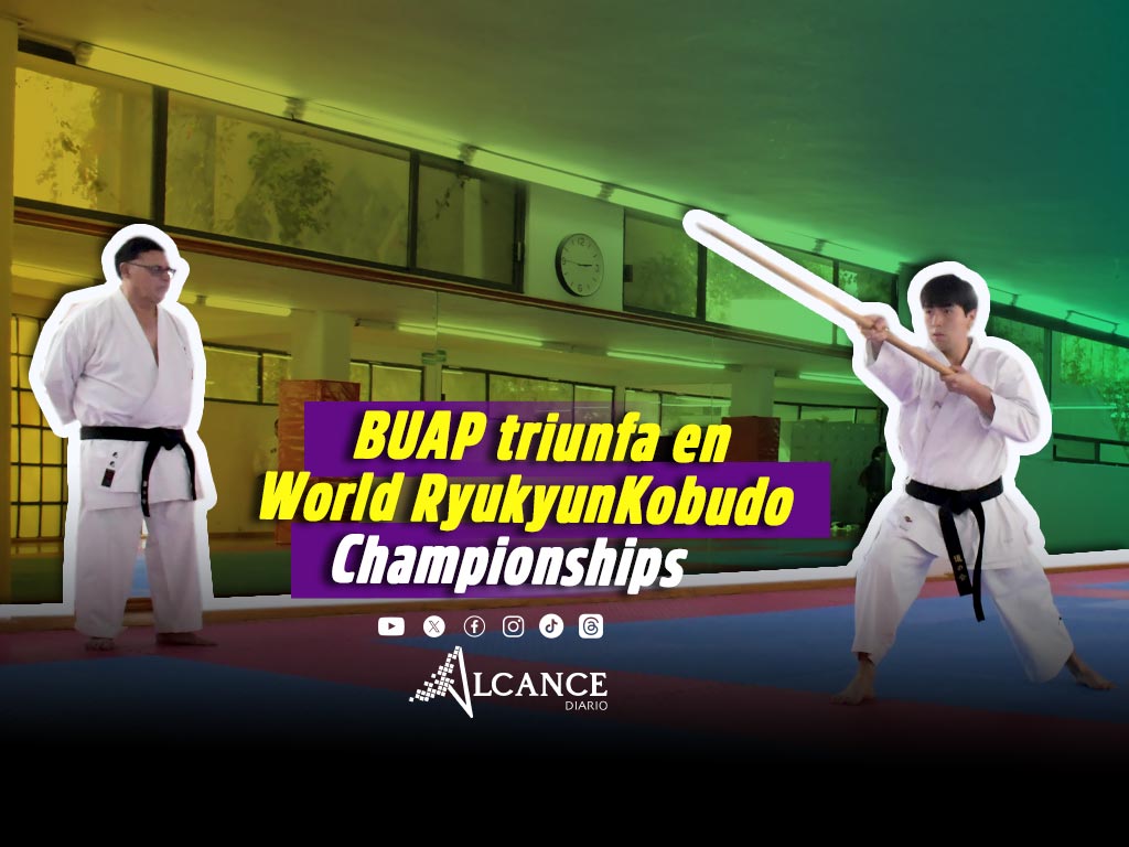 Destaca estudiante BUAP en el World Ryukyu Kobudo Championships