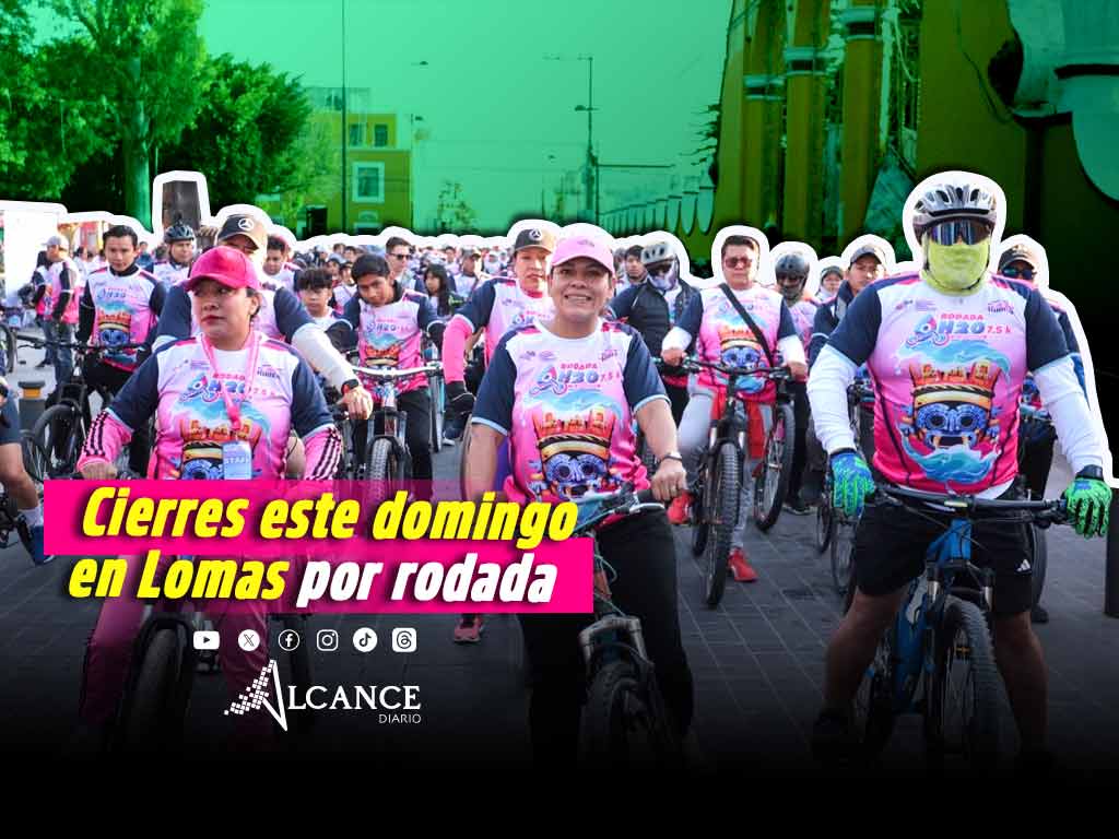 ¡Aguas! Este domingo habrá cierres por Rodada con Rumbo