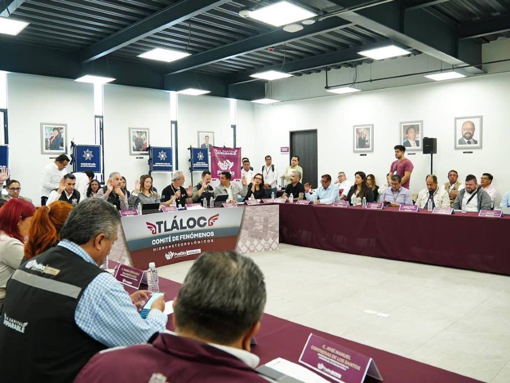 Refuerza el Comité Tláloc prevención ante lluvias 2025–2026