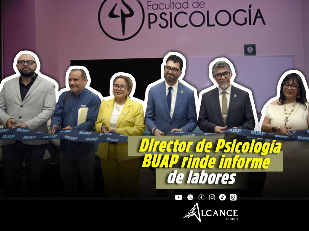 Rinde informe de labores director de la Facultad de Psicología de la BUAP