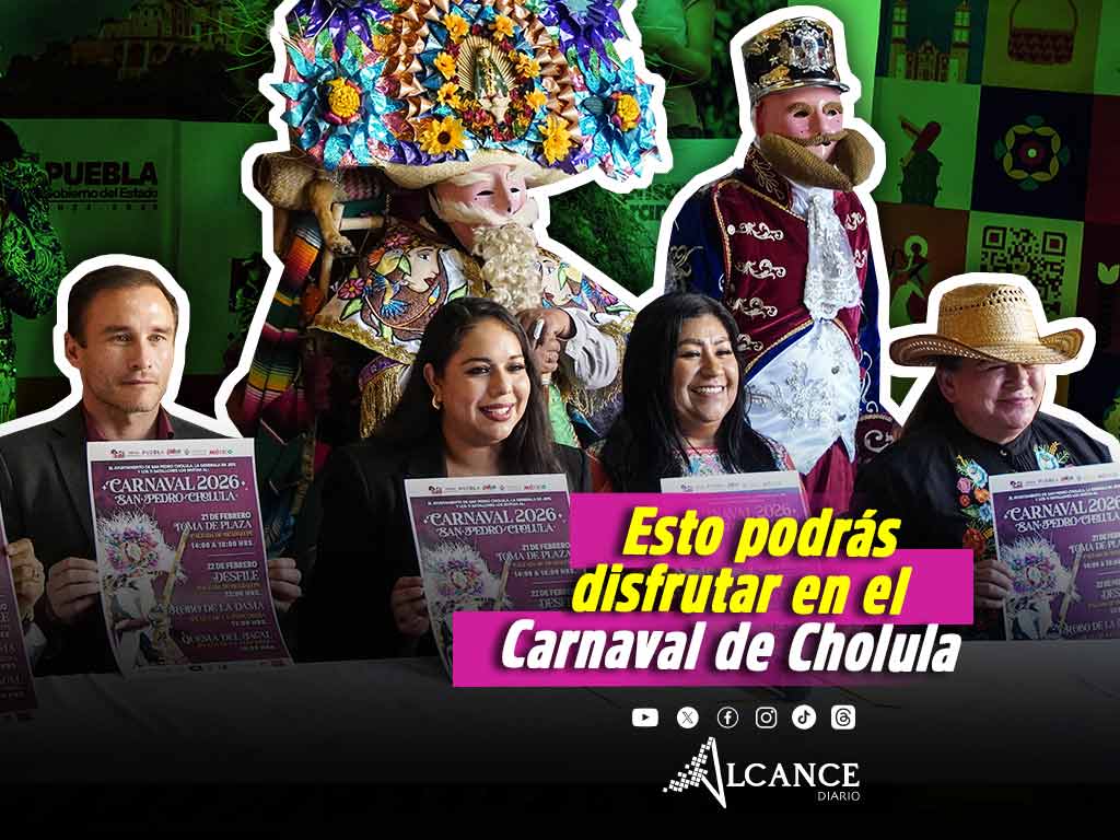 San Pedro Cholula alista Carnaval 2026; esperan más de 120 mil asistentes y derrama de 50 mdp