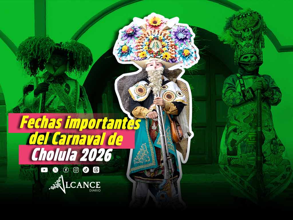 Estas son las fechas del Carnaval de San Pedro Cholula 2026