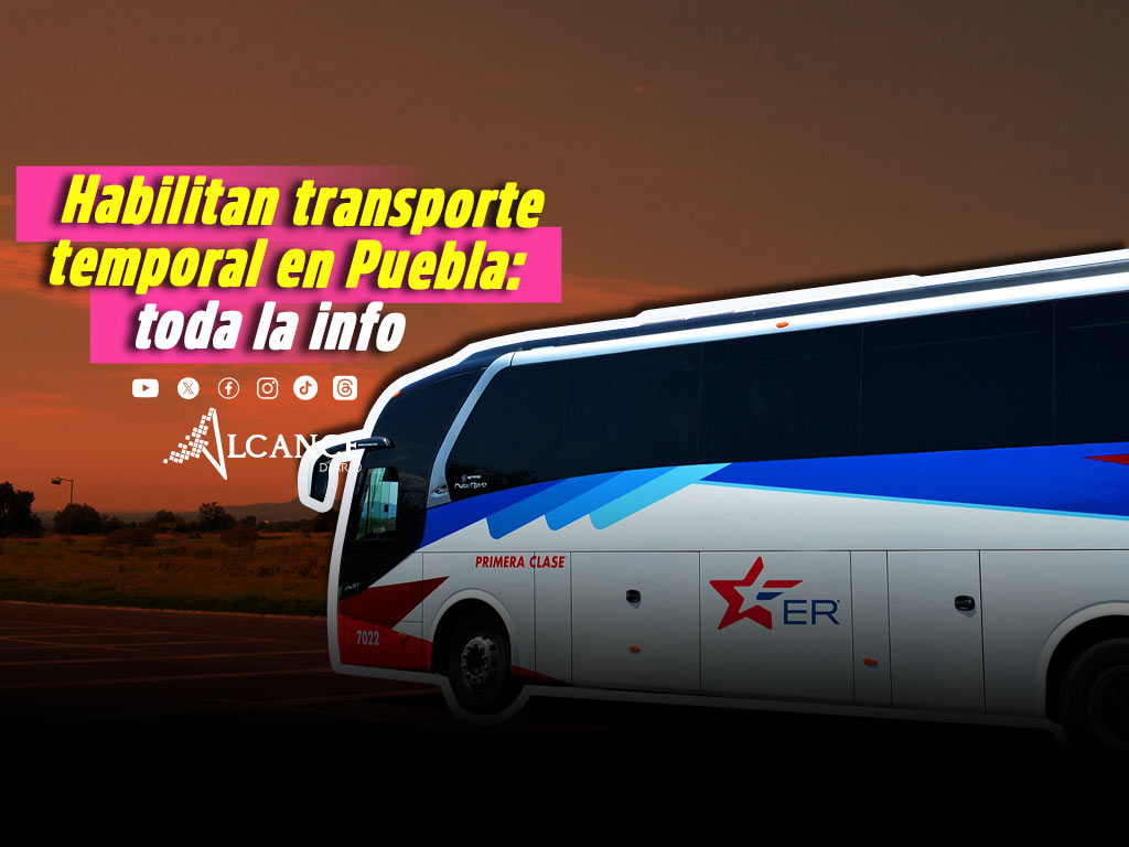 Implementarán transporte público temporal en Puebla, estos son los precios, recorridos y horarios