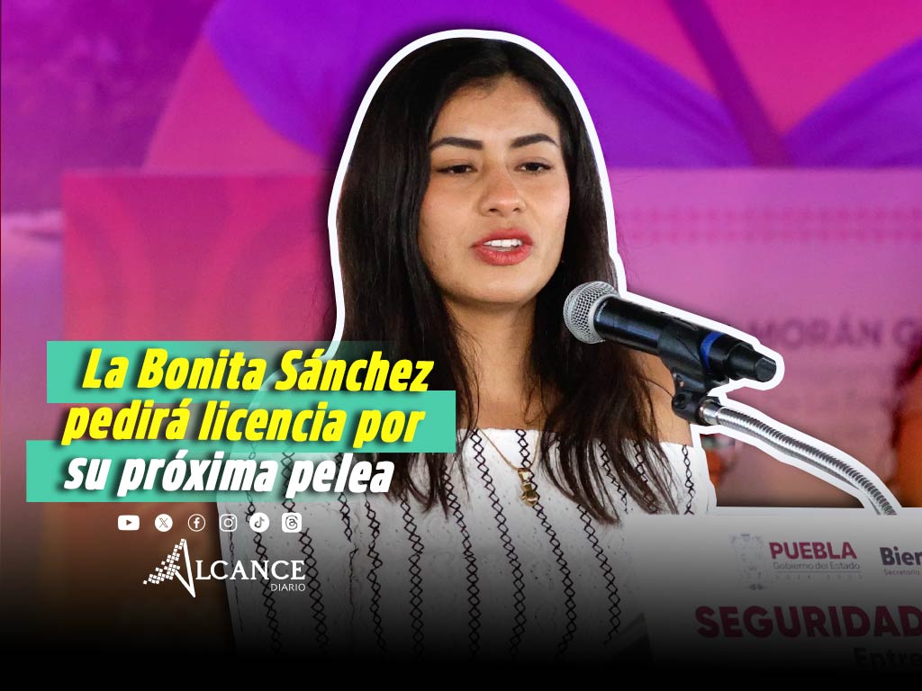 Gaby La Bonita Sánchez nuevamente solicita licencia como secretaria por pelea de box 