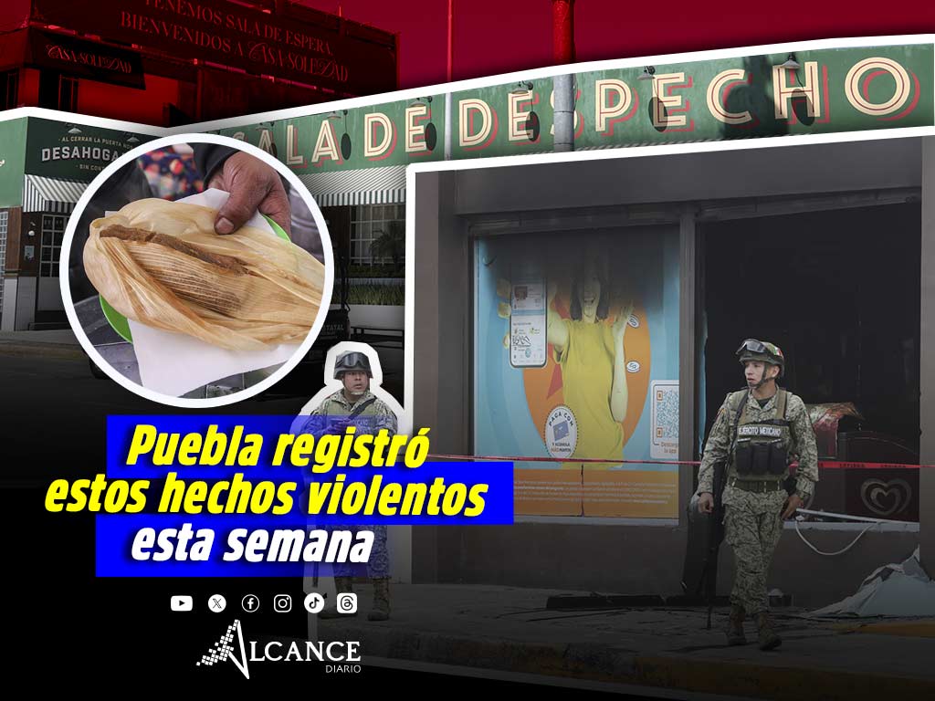 Hechos violentos que consternaron a Puebla esta semana