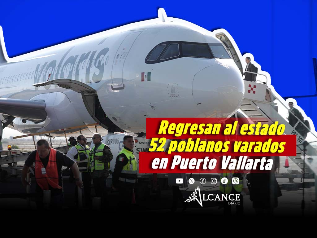 Poblanos varados en Puerto Vallarta ya regresaron al estado