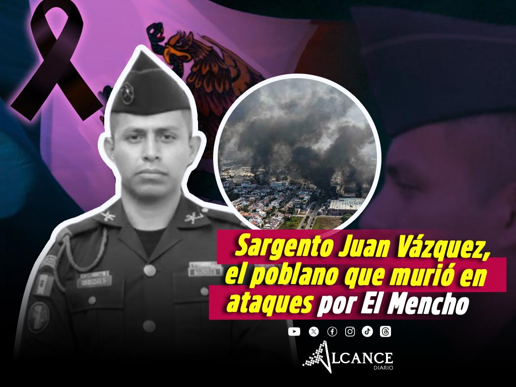 De Jopala, Puebla, Sargento de la Guardia Nacional que perdió la vida en ataques por muerte de El Mencho