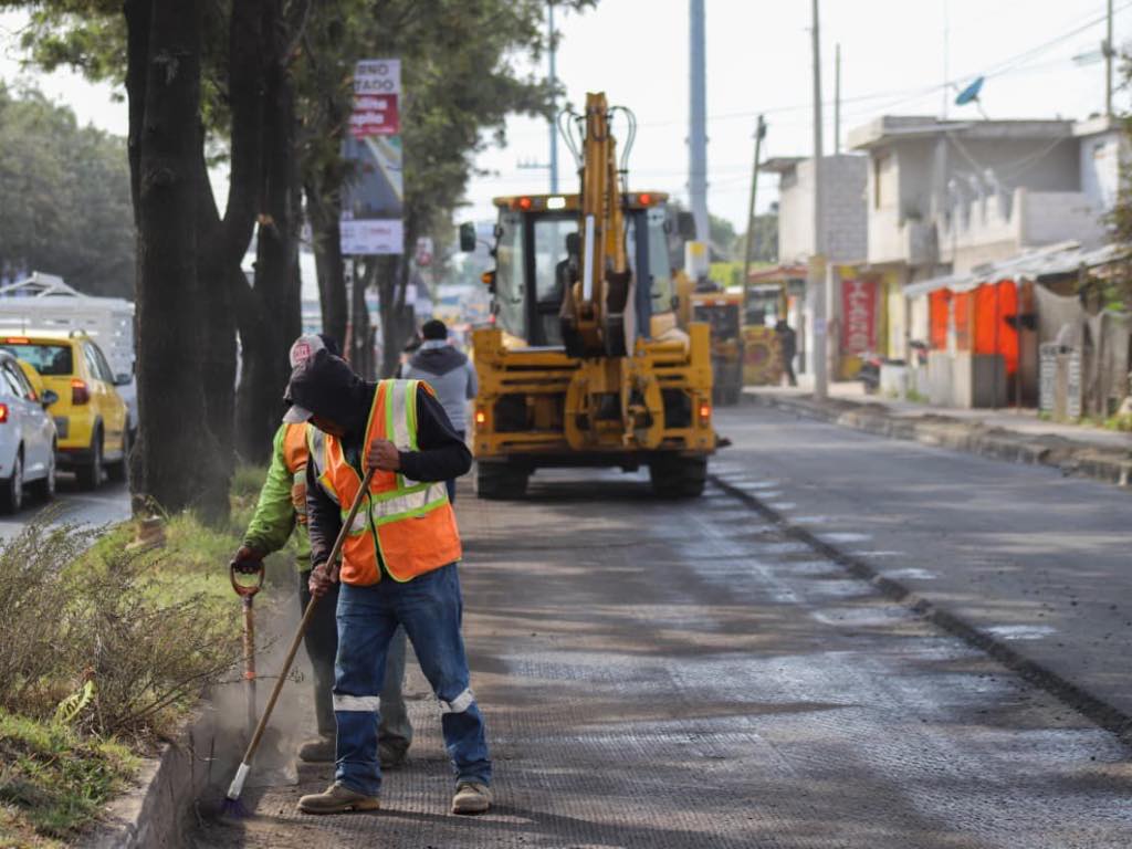 Pavimentación de la carretera Puebla – Tlaxcala lleva el 40 por ciento de avance