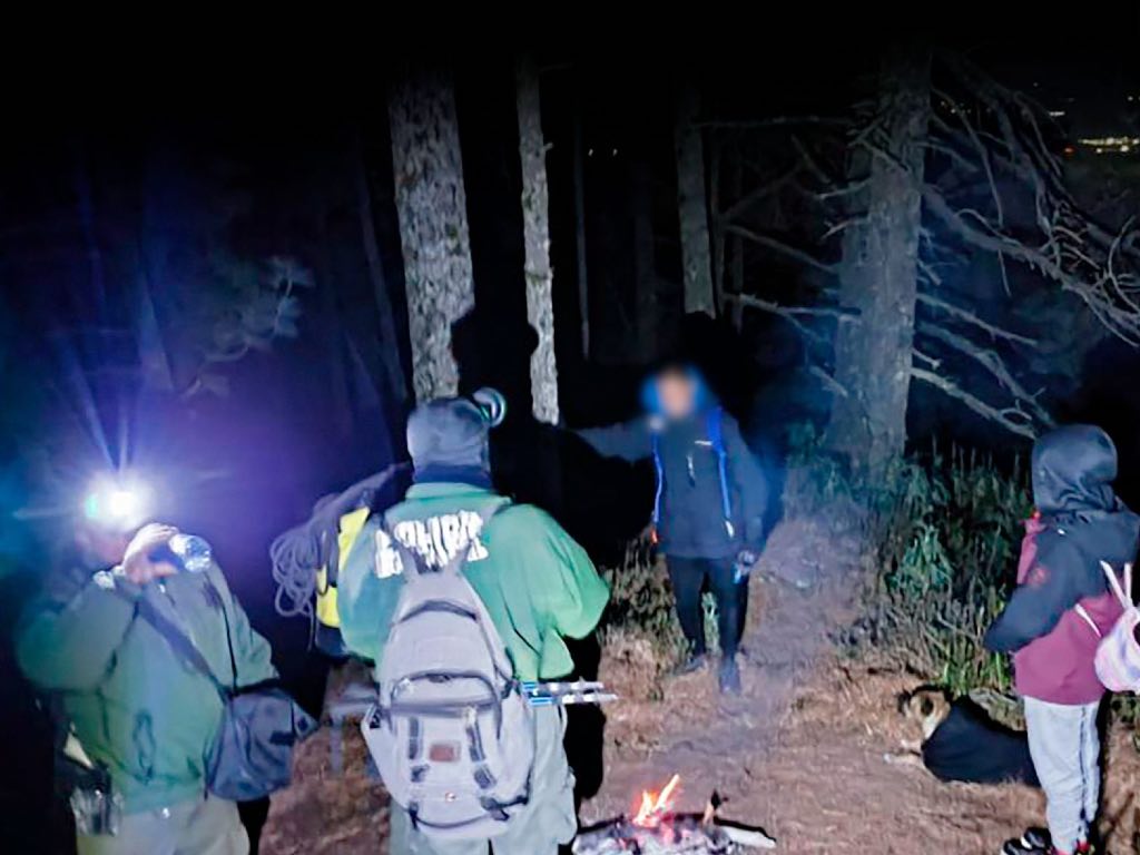 ¡Se salvan! Autoridades logran rescate de dos personas perdidas en La Malinche