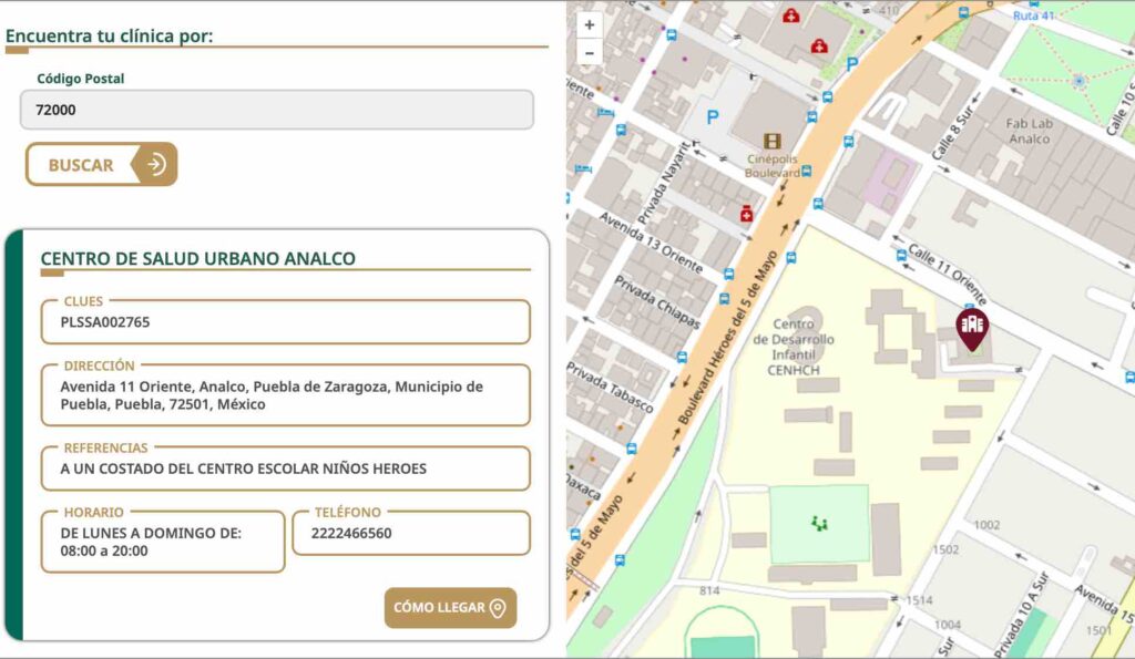 vacunación sarampión Puebla