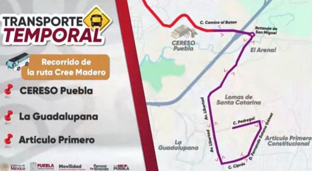 ruta Cree Madero