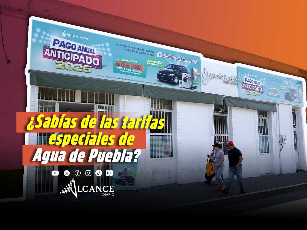 Ofrece Agua de Puebla tarifas especiales a población vulnerable, checa cómo acceder