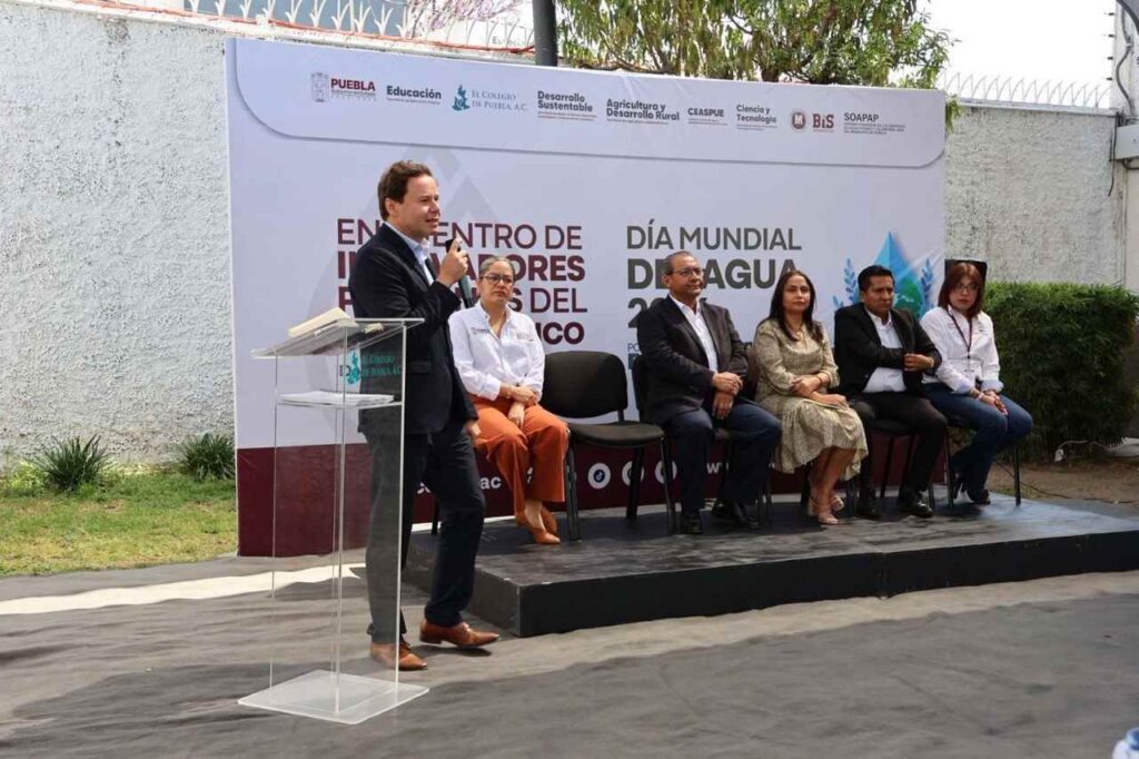 Participa Agua de Puebla en el Foro por el “Día Mundial del Agua”, organizado por el Colegio de Puebla