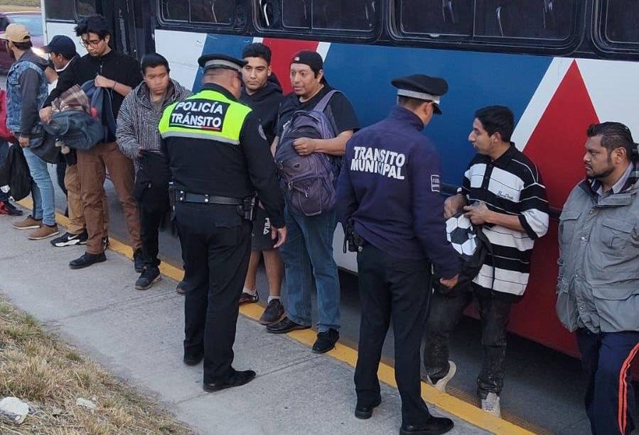 Realizan operativo “Pasajero Seguro” en Amozoc