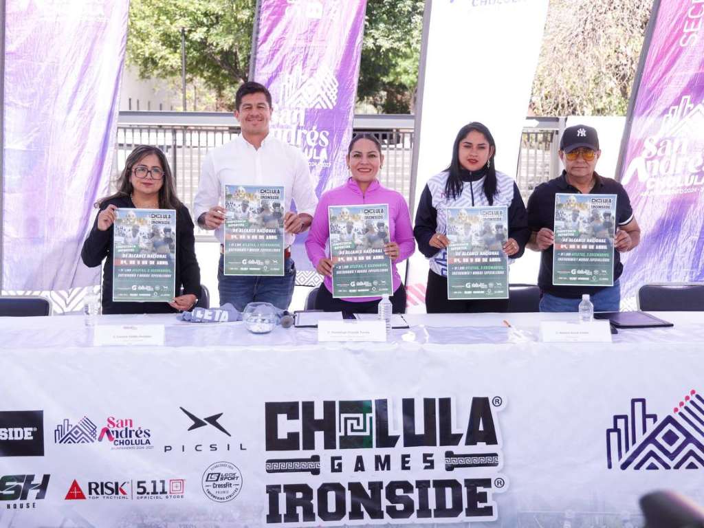 Anuncia San Andrés la sexta edición del Cholula Games con Causa 2026