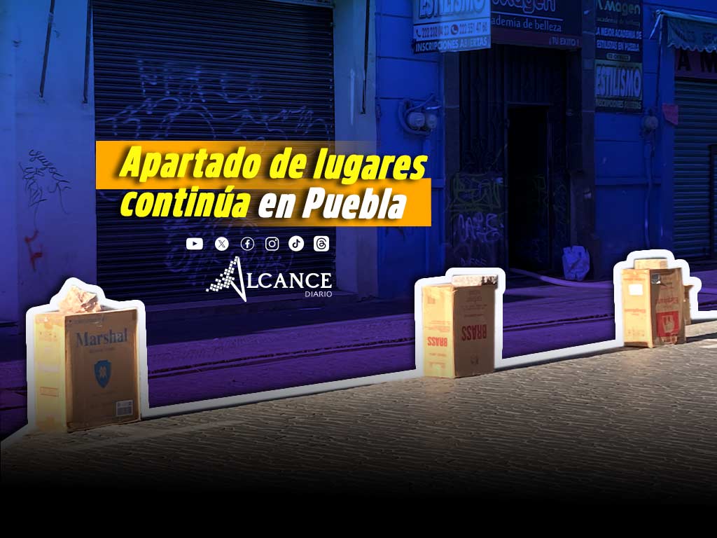 Apartado de lugares e invasión de parquímetros persiste en Centro Histórico, El Carmen y San Alejandro