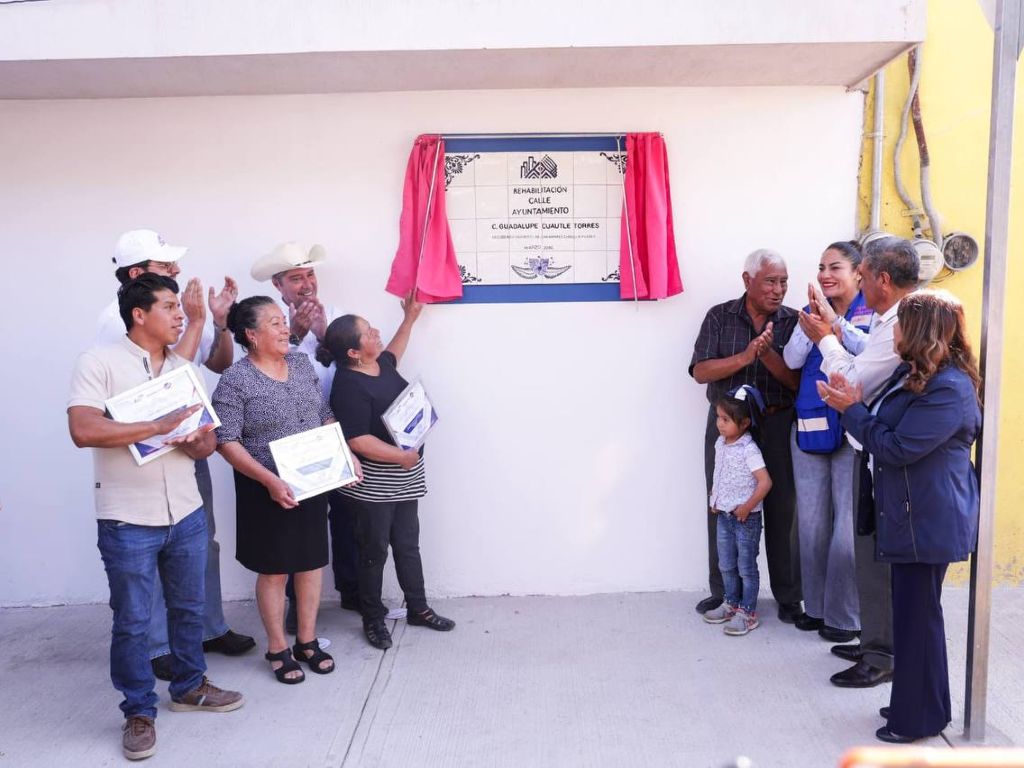 Con obra integral modernizan vialidad en San Luis Tehuiloyocan