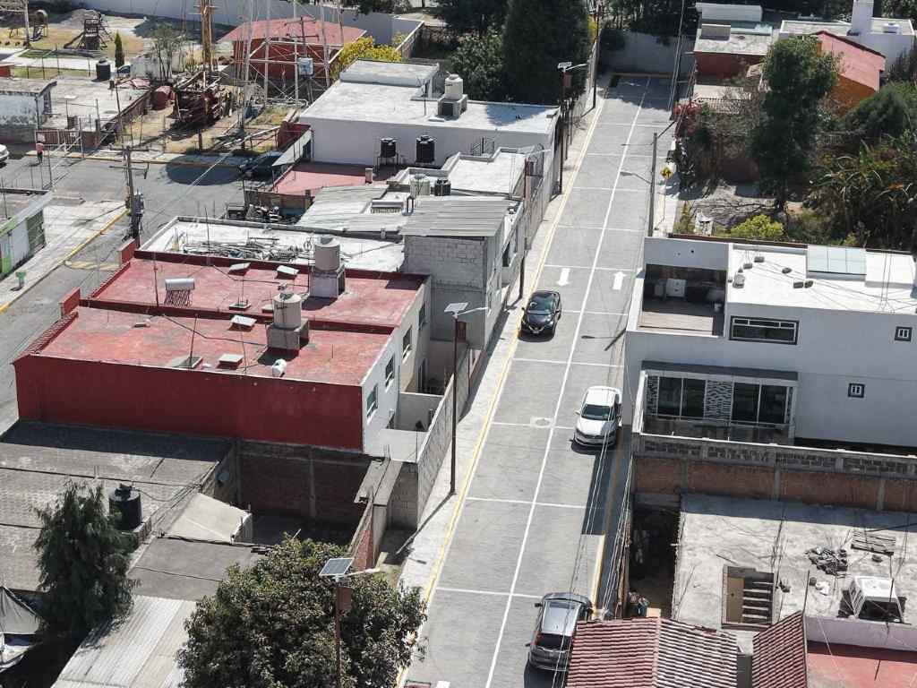 Entrega gobierno de Cuautlancingo pavimentación en la zona de Cuatro Caminos