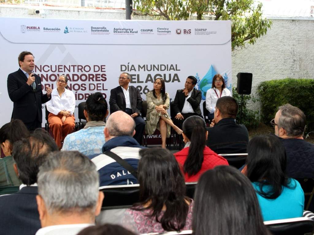 Participa Agua de Puebla en el Foro por el “Día Mundial del Agua”, organizado por el Colegio de Puebla