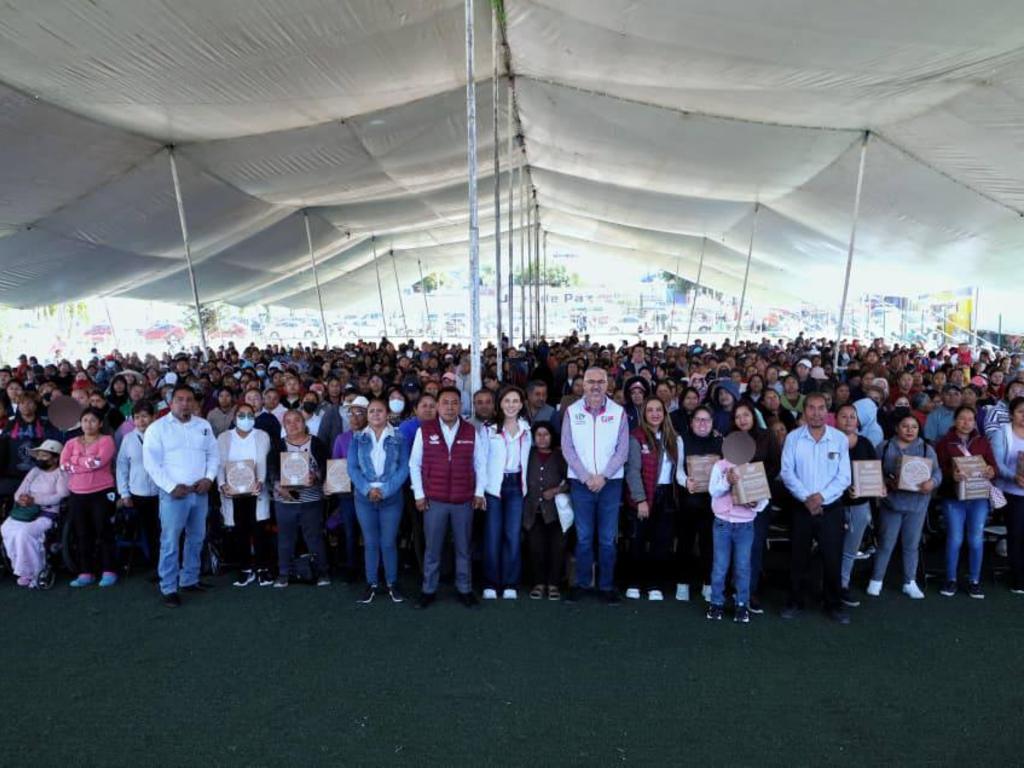 Entregan más de 4 mil despensas del programa “Alimentación Imparable” en La Resurrección