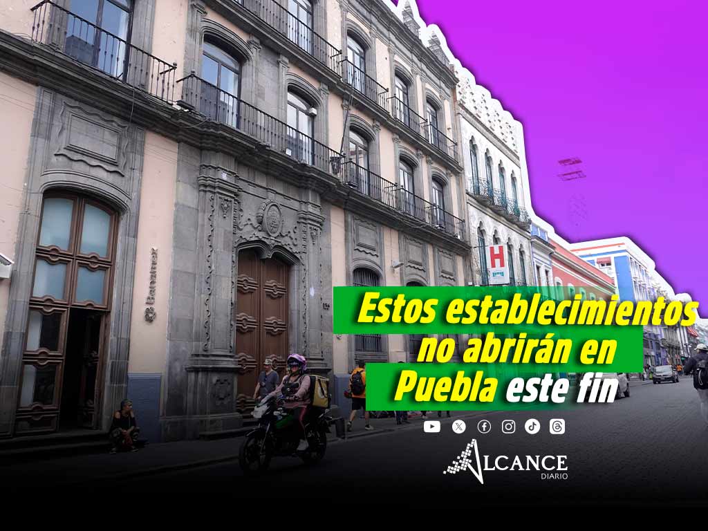 Que no se te pase; estos establecimientos no abrirán este fin de semana en Puebla