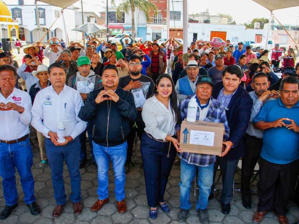 Impulsan en San Pedro Cholula el programa “Sembrando el Futuro” en beneficio del campo