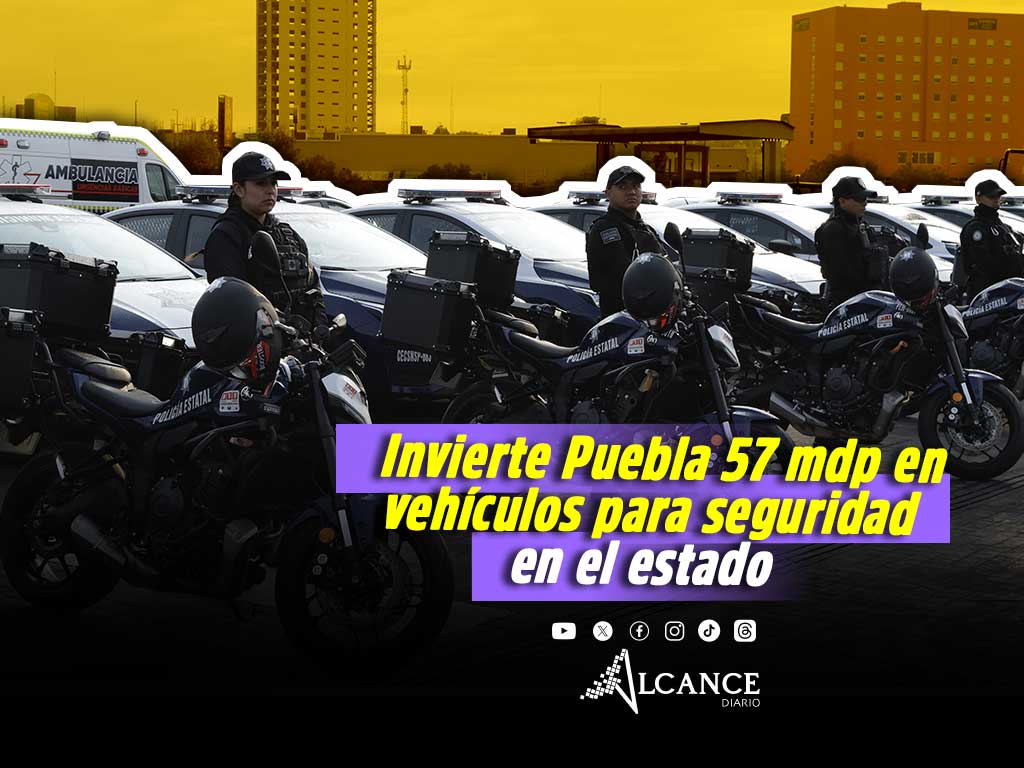 Gobierno entrega 111 vehículos para corporaciones de seguridad en Puebla