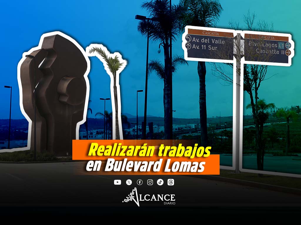 ¡Ojo! Habrá trabajos de SOAPAP sobre Boulevard Lomas