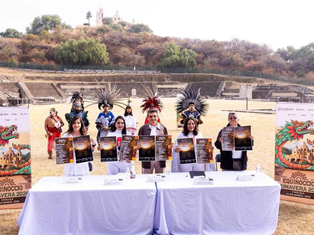 Presentan actividades conjuntas para el Equinoccio 2026, entre ellas el “Ritual a Quetzalcóatl”