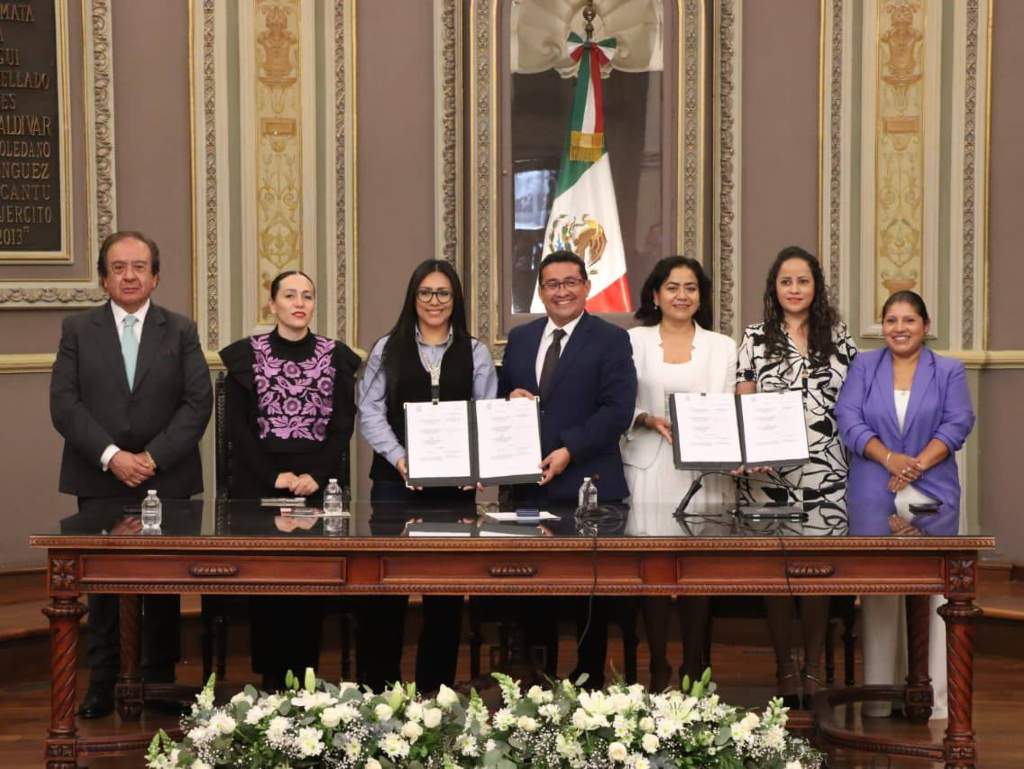 Firman convenio de colaboración Congreso del Estado e IMSS