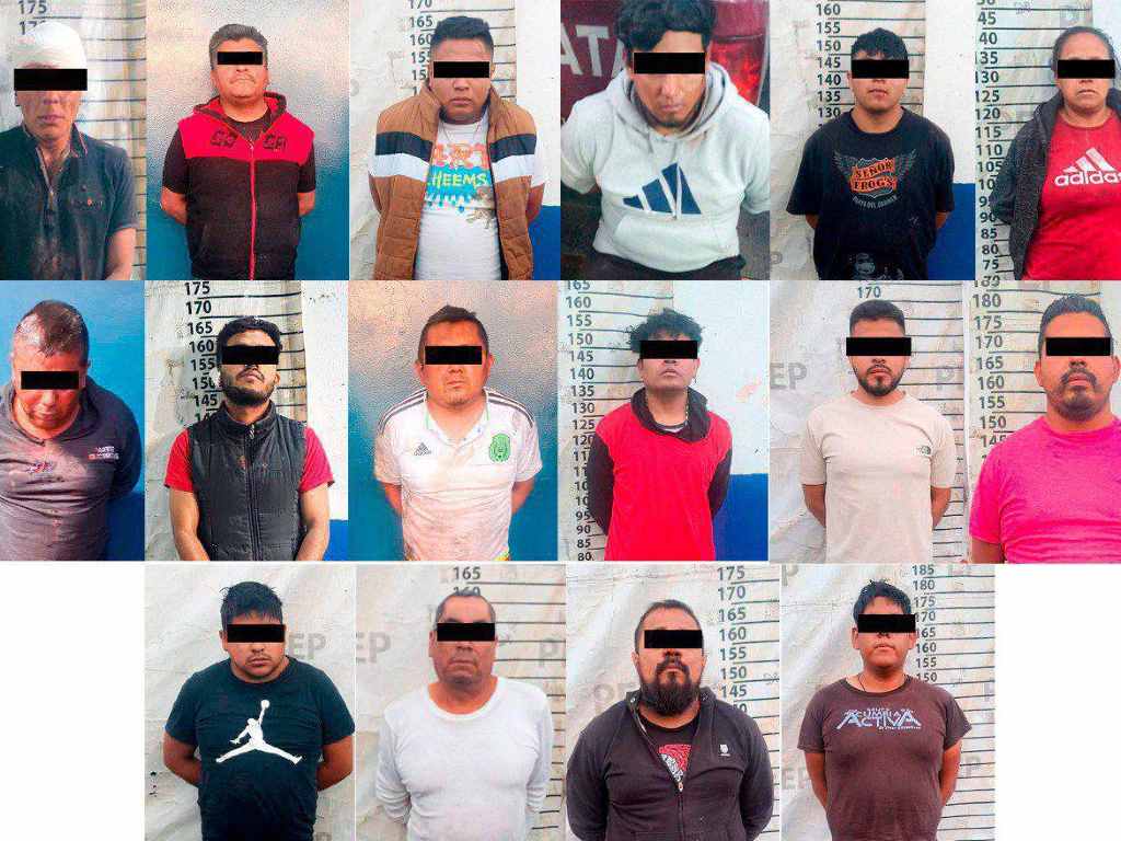 Detienen a 16 personas vinculadas con ilícitos en mercado Morelos