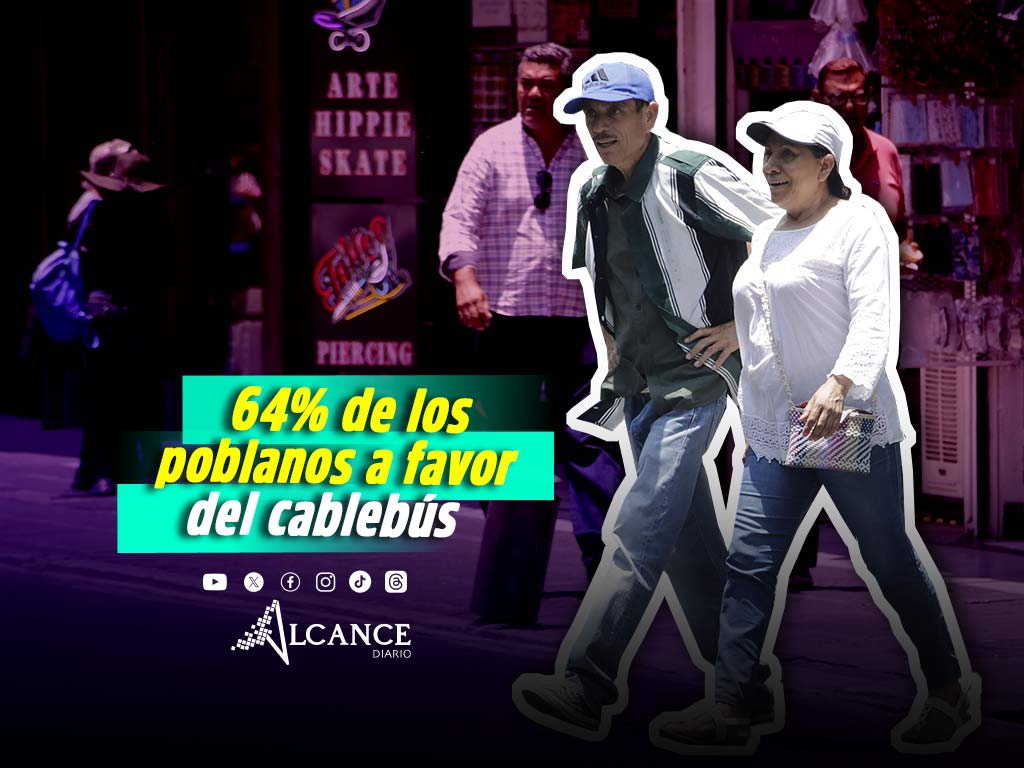 Respaldan poblanos el proyecto del Cablebús; redes amplifican rechazo inducido