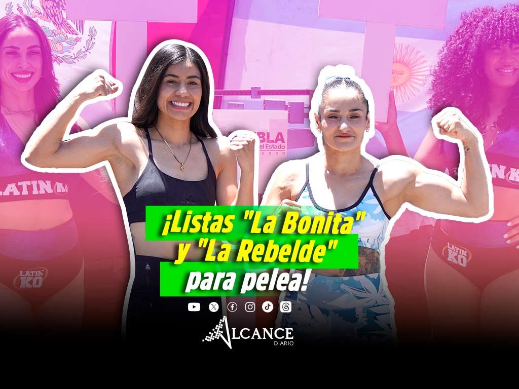 Cumple Gaby “La Bonita” Sánchez con pesaje para pelea contra “La Rebelde”